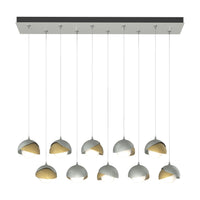 Brooklyn 10-Light Double Shade Pendant