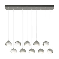 Brooklyn 10-Light Double Shade Pendant