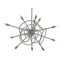 Olympus 12-Light Starburst Pendant