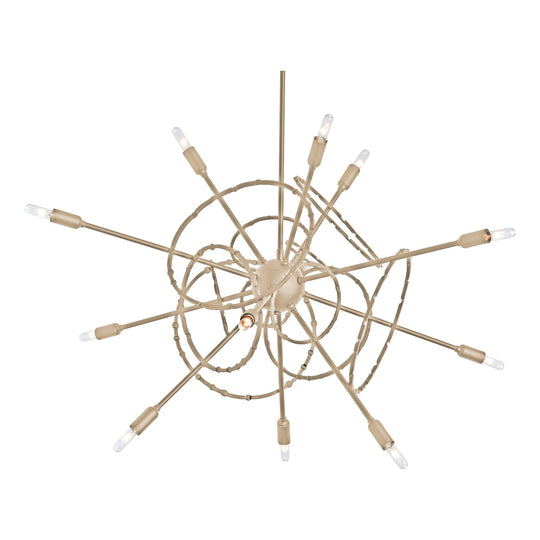 Olympus 12-Light Starburst Pendant