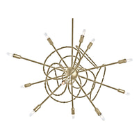 Olympus 12-Light Starburst Pendant