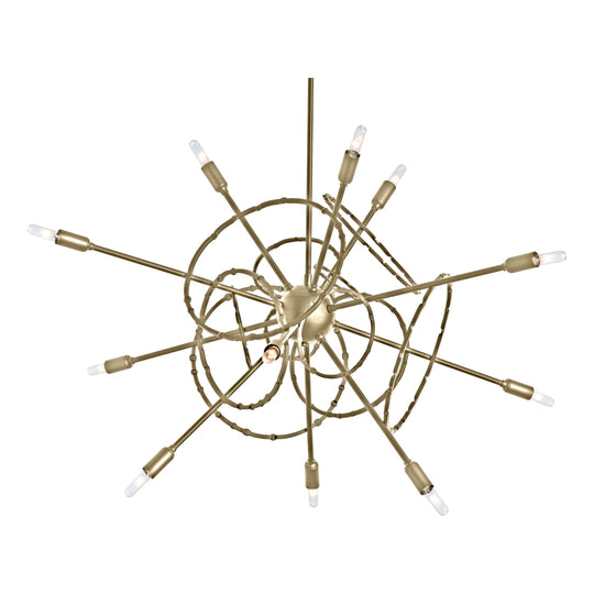 Olympus 12-Light Starburst Pendant