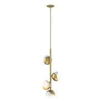 Brooklyn 4-Light Double Shade Vertical Pendant