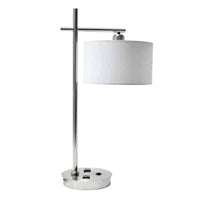 1-Light Table Lamp with USB Port