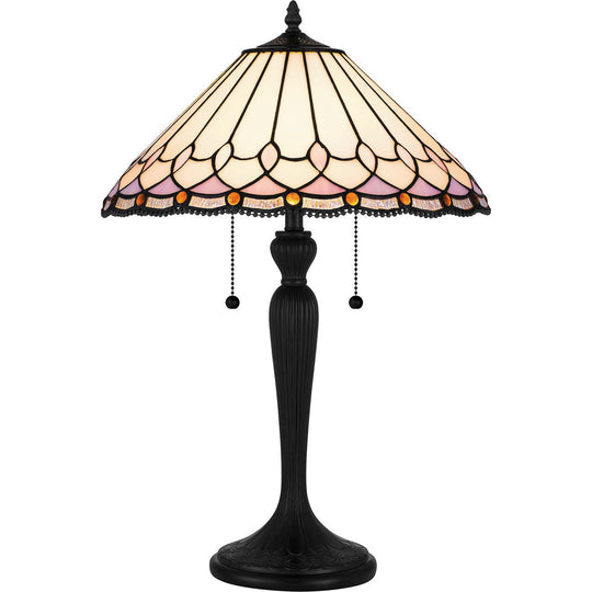 Tiffany 2-Light Table Lamp