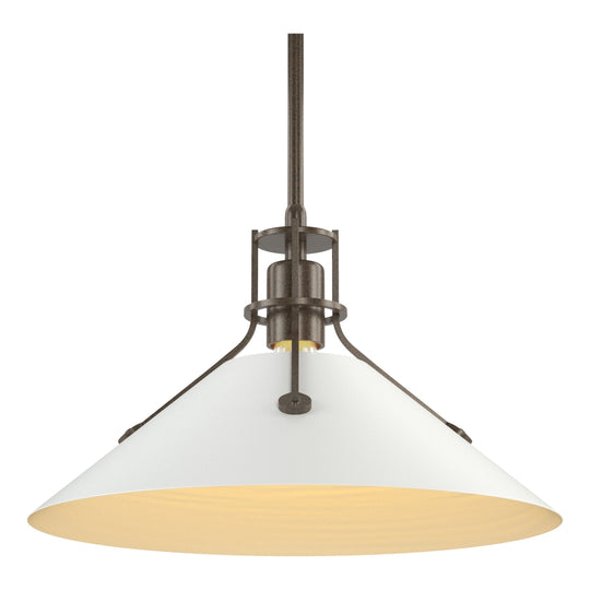 Henry Medium Steel Shade Pendant