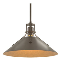 Henry Medium Steel Shade Pendant