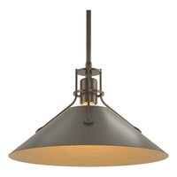Henry Medium Steel Shade Pendant