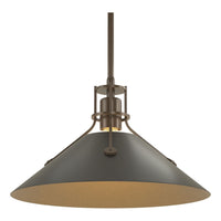 Henry Medium Steel Shade Pendant