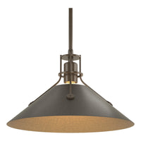 Henry Medium Steel Shade Pendant
