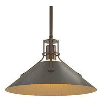 Henry Medium Steel Shade Pendant