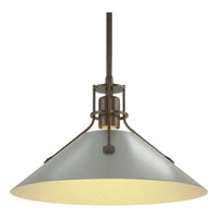 Henry Medium Steel Shade Pendant