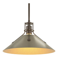 Henry Medium Steel Shade Pendant