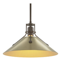 Henry Medium Steel Shade Pendant