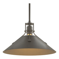 Henry Medium Steel Shade Pendant