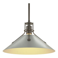 Henry Medium Steel Shade Pendant