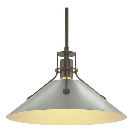 Henry Medium Steel Shade Pendant