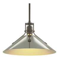 Henry Medium Steel Shade Pendant