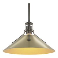 Henry Medium Steel Shade Pendant