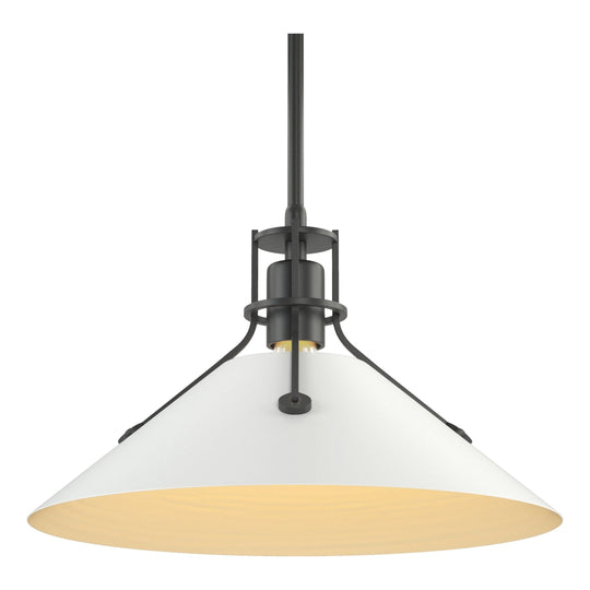 Henry Medium Steel Shade Pendant