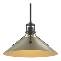 Henry Medium Steel Shade Pendant