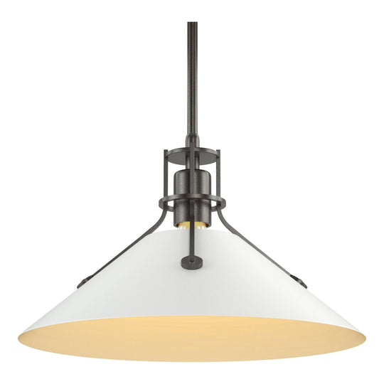 Henry Medium Steel Shade Pendant