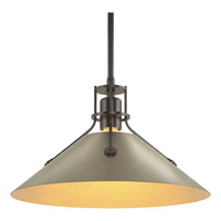 Henry Medium Steel Shade Pendant