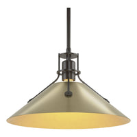 Henry Medium Steel Shade Pendant