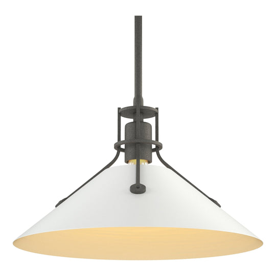 Henry Medium Steel Shade Pendant