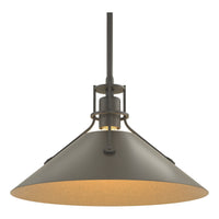 Henry Medium Steel Shade Pendant