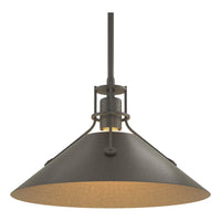 Henry Medium Steel Shade Pendant