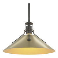 Henry Medium Steel Shade Pendant