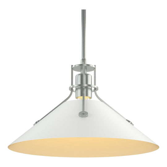 Henry Medium Steel Shade Pendant