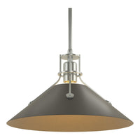 Henry Medium Steel Shade Pendant