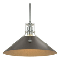 Henry Medium Steel Shade Pendant