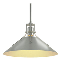Henry Medium Steel Shade Pendant