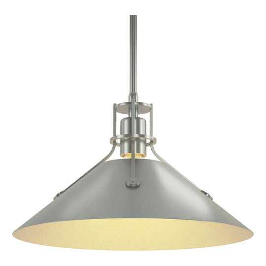 Henry Medium Steel Shade Pendant