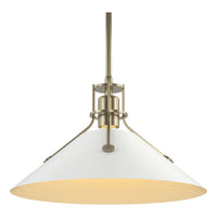 Henry Medium Steel Shade Pendant