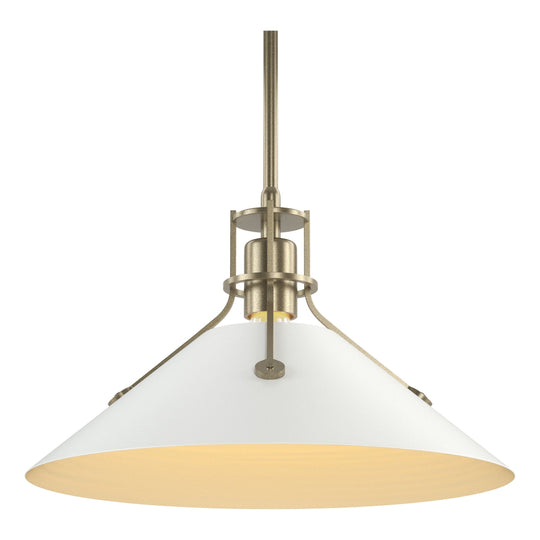 Henry Medium Steel Shade Pendant