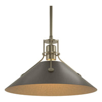 Henry Medium Steel Shade Pendant