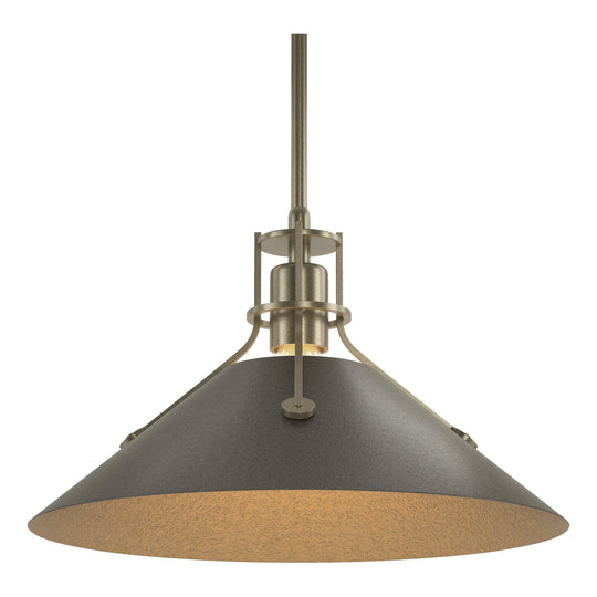 Henry Medium Steel Shade Pendant