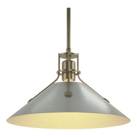 Henry Medium Steel Shade Pendant
