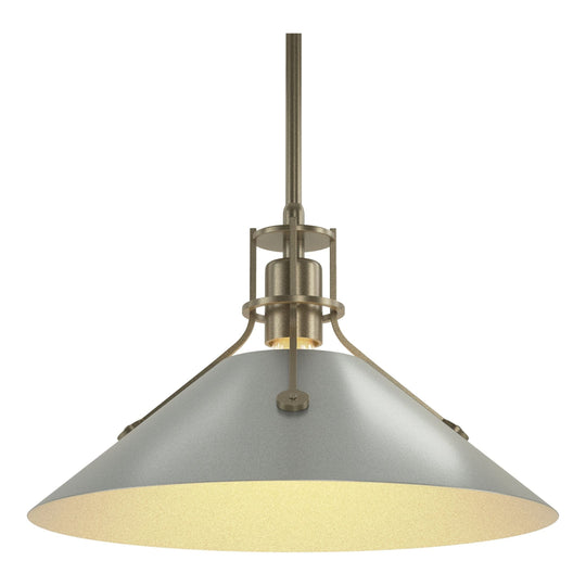 Henry Medium Steel Shade Pendant
