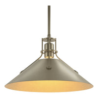 Henry Medium Steel Shade Pendant