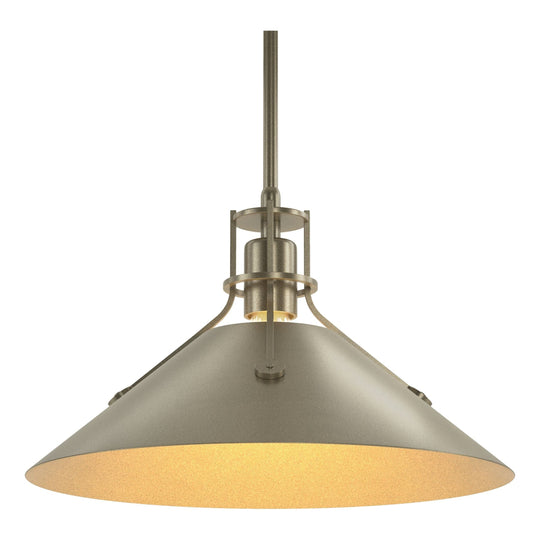 Henry Medium Steel Shade Pendant