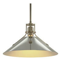 Henry Medium Steel Shade Pendant