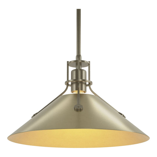 Henry Medium Steel Shade Pendant
