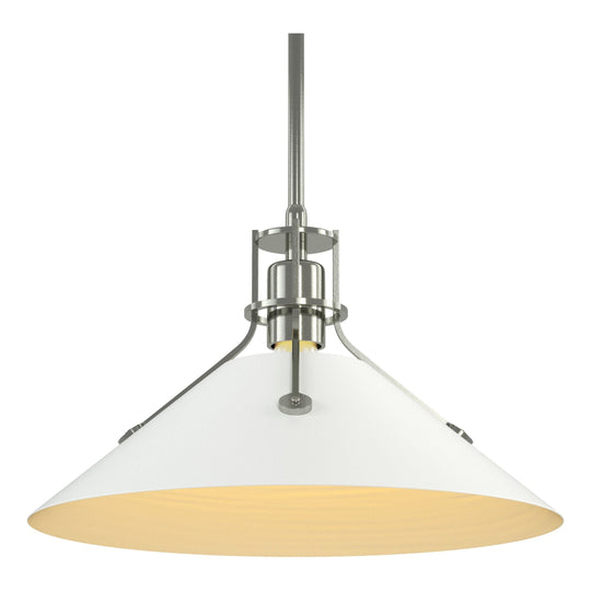 Henry Medium Steel Shade Pendant