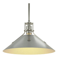 Henry Medium Steel Shade Pendant