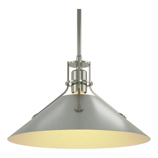 Henry Medium Steel Shade Pendant